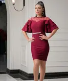 لباس مجلسی و شب کوتاه مدل مینا