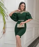 لباس مجلسی و شب کوتاه مدل مینا