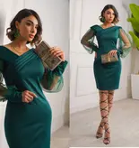 لباس مجلسی و شب کوتاه مدل ژانیتا