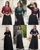 لباس مجلسی و شب ماکسی مدل شعله