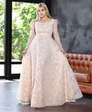 لباس مجلسی و شب ماکسی مدل پرنیان 1