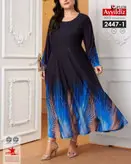 پیراهن خاص حاشیه دار بیگ سایز کد 2447