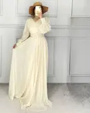 لباس مجلسی و شب ماکسی مدل گلبرگ