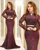 لباس مجلسی و شب ماکسی مدل آیلار2