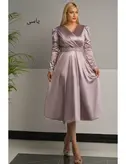 لباس مجلسی و شب میدی مدل الماس تک