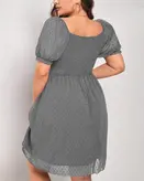 پیراهن مجلسی زنانه سایز بزرگ مدل 2121