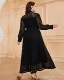 پیراهن مجلسی زنانه سایز بزرگ مدل 2061