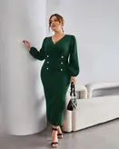 تونیک مجلسی زنانه سایز بزرگ مدل 2058