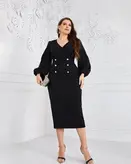 تونیک مجلسی زنانه سایز بزرگ مدل 2058