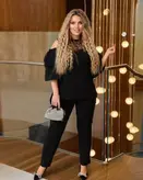 ست بلوز شوار مجلسی زنانه سایز بزرگ مدل 1722