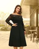 تونیک مجلسی زنانه سایز بزرگ مدل 4119