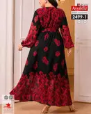 پیراهن مجلسی زنانه سایز بزرگ کد /02499