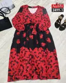 پیراهن مجلسی زنانه سایز بزرگ کد /02499