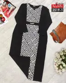 پیراهن مجلسی زنانه بیگ سایز کد 2519