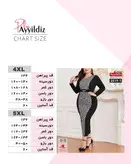 پیراهن مجلسی زنانه بیگ سایز کد 2519