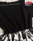 پیراهن زنانه مدل سرشانه باز سایز بزرگ کد 2476