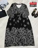 پیراهن مجلسی زنانه سایزز یزرگ کد 2499