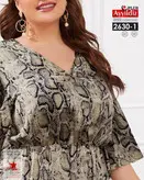 پیراهن مجلسی شیک و زیبا زنانه سایز بزرگ کد 2630