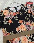 تونیک مجلسی آستین کوتاه زنانه سایز بزرگ کد 2642