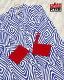 پیراهن مانتو مجلسی سایز بزرگ کد 2662/1