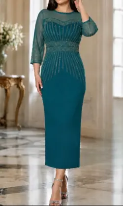 لباس مجلسی و شب ماکسی مدل مهسان