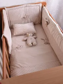 سرویس روتختی مخمل گل جامگان طرح خرس