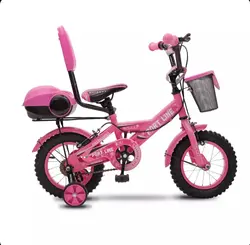 دوچرخه سایز 12 پورت لاین مدل چیچک رنگ صورتی