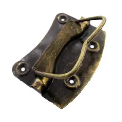 دستگیره آنتیک زیتونی فلزی طول 75 میلی‌متر