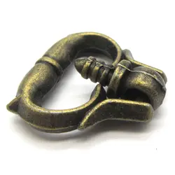 دستگیره آنتیک فلزی پیچ سر خود زیتونی بسته 4 عددی