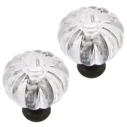 دستگیره تزیینی طرح کریستال ارتفاع 33 میلی‌متر بسته 2 عددی