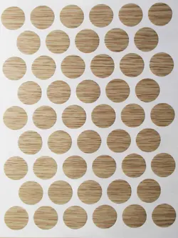 پولک چسبی پیچ بیاض مش مات SEZA کد S-1204 ورق 50 عددی