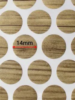 پولک چسبی پیچ آ.لایت مات SEZA کد S-1219 ورق 50 عددی