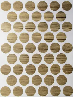 پولک چسبی پیچ آنتیک زیتونی مات SEZA کد S-1214 ورق 50 عددی