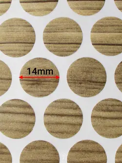 پولک چسبی پیچ آنتیک زیتونی مات SEZA کد S-1214 ورق 50 عددی