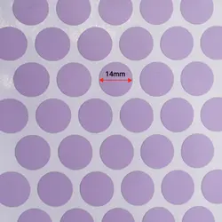 پولک چسبی پیچ یاسی مات SEZA کد S-1111 ورق 50 عددی