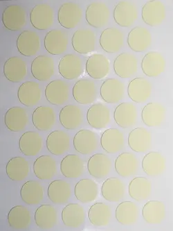 پولک چسبی پیچ بژ مات SEZA کد S-1104 ورق 50 عددی