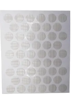 پولک چسبی پیچ کتان مات SEZA کد S-1221 ورق 50 عددی