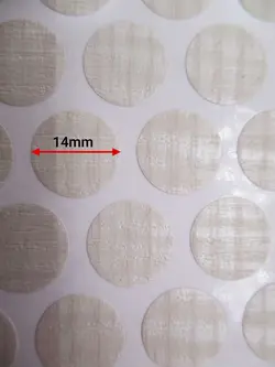 پولک چسبی پیچ کتان مات SEZA کد S-1221 ورق 50 عددی