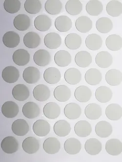 پولک چسبی پیچ طوسی مات SEZA کد S-1113 ورق 50 عددی