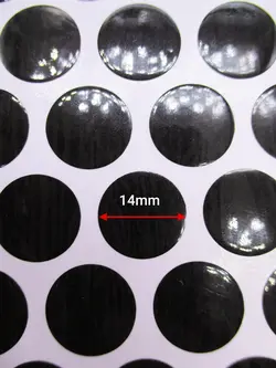 پولک چسبی پیچ ونگه براق SEZA کد S-1507 ورق 50 عددی