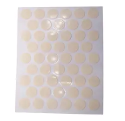 پولک چسبی پیچ کرم براق SEZA کد S-1502 ورق 50 عددی