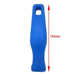 دسته سوهان پلاستیکی چهار گوش فوق بزرگ آبی کد B