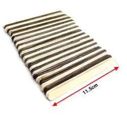 چوب بستنی خانه سازی اعلا طول 11.5 سانتی‌متر عرض 10 میلی‌متر بسته 48 عددی