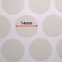 پولک چسبی پیچ خاکستری سوزنی مات SEZA کد S-1106 ورق 50 عددی