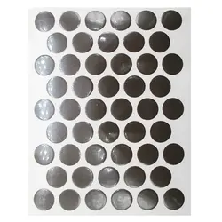 پولک چسبی پیچ قهوه ای براق SEZA کد S-1506 ورق 50 عددی