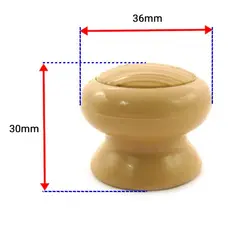 دستگیره کابینت تک پیچ پلاستیکی بهسازان مدل A5 طرح کاین