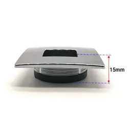 دستگیره کابینت توکار بهسازان مدل A11  طرح کروم