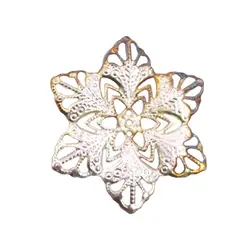 توری آنتیک تزیینی طرح ستاره قطر 48 میلی‌متر بسته 10 عددی