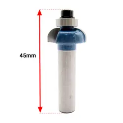 تیغ منحنی لبه بلبرینگی FOLL طول 45 میلی‌متر