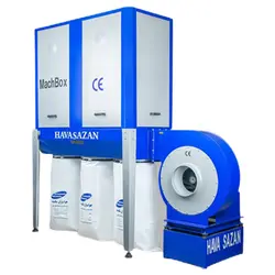 مکنده مرکزی هواسازان مدل Machbox 12000